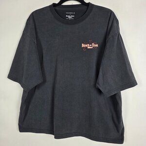 YoungLA x Attack On Titan Anime Cropped Mens Large Short Sleeve Graphic T Shirt